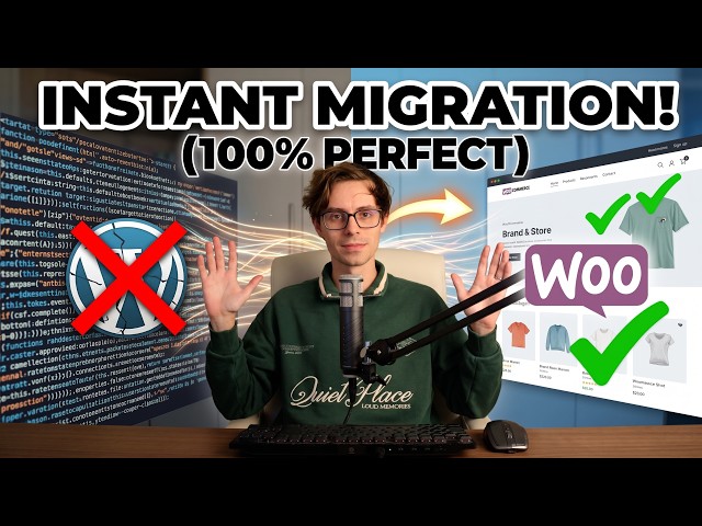 I Migrated a Client's WHOLE WordPress Store! (Simple Workflow)