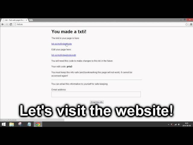 How to Create a Free Plain Text Website