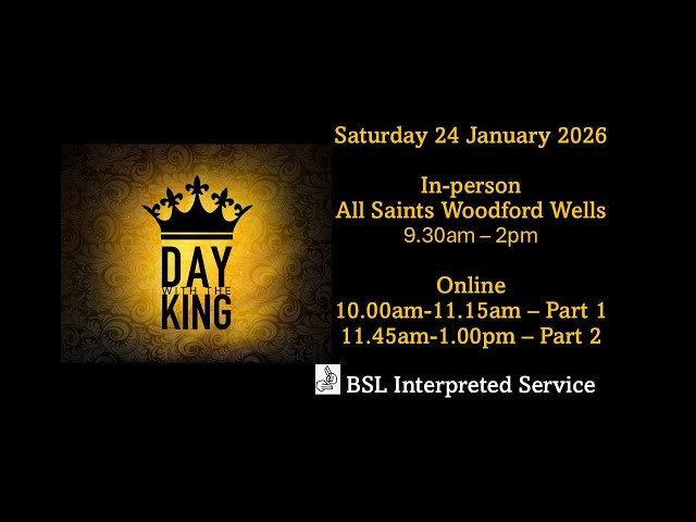 Day With The King Live - 09.45am 24 January 2026