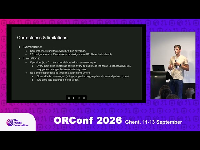 Extracting bit-level connectivity from SystemVerilog designs with Slang Netlist (Jamie Hanlon)