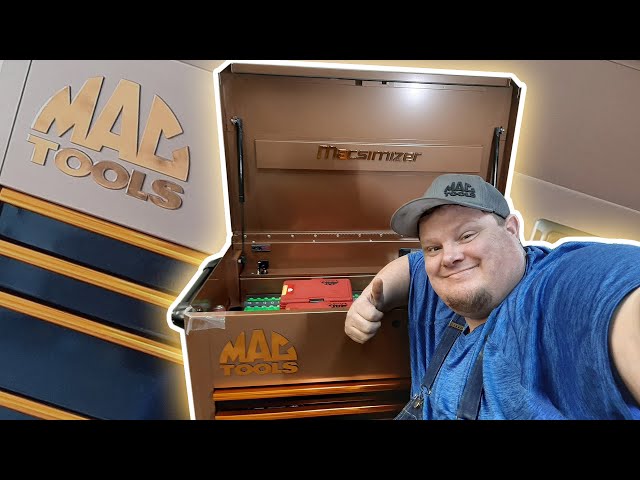 MAC TOOLS MACSIMIZER TOOL CART TOUR THE Gold first look - UC4125FD-MTO!!! #MACTOOLS