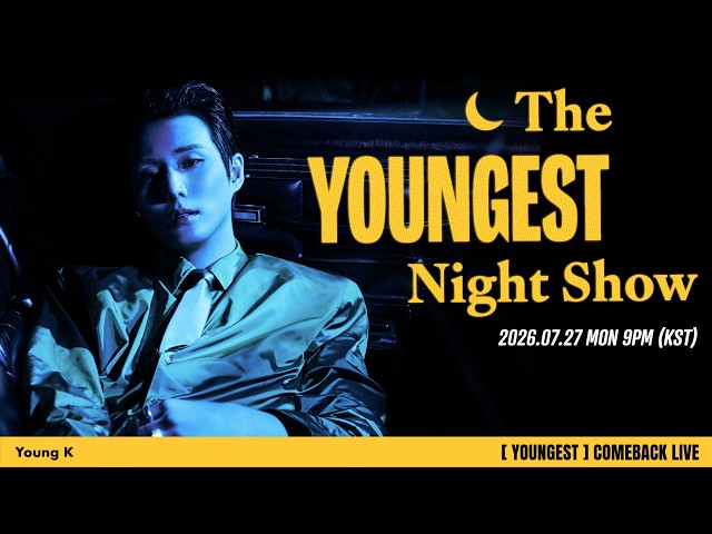 Young K 2nd Full Album ＜YOUNGEST＞ COMEBACK LIVE