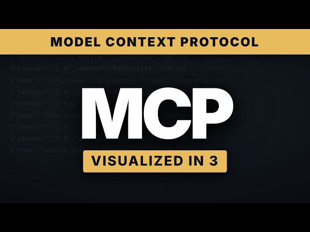 MCP Explained, Visualized in 3 Minutes