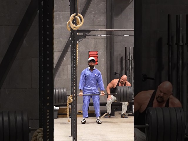 ELITE Powerlifter ANATOLY Pretends to be CLEANER in GYM #anatoly #fitness #gym