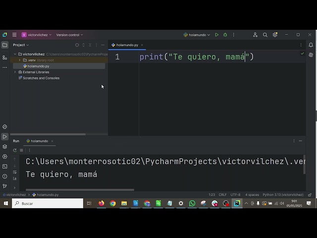 Encontrar archivos Python Pycharm Introducción a la Programación TIC 1BACH IES Monterroso
