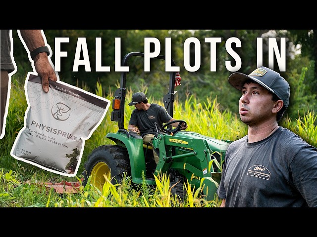 I Just Planted EVERY Fall Food Plot On The Farm