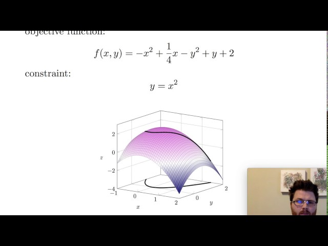 Lagrange Multipliers