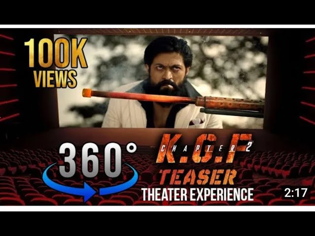 Theater experience | KGF2 Trailer #kgf2 #shorts #short