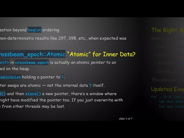 crossbeam_epoch::Atomic Explained: Why It’s Not Simply Atomic for Inner Data