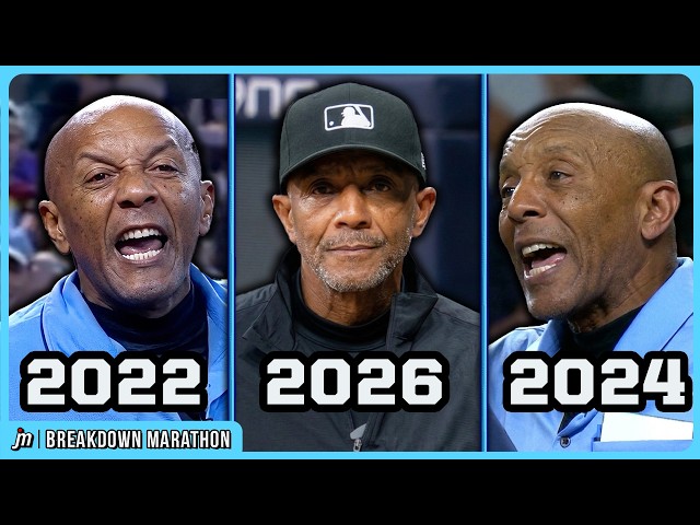 CB Bucknor is a historically bad umpire, a breakdown marathon