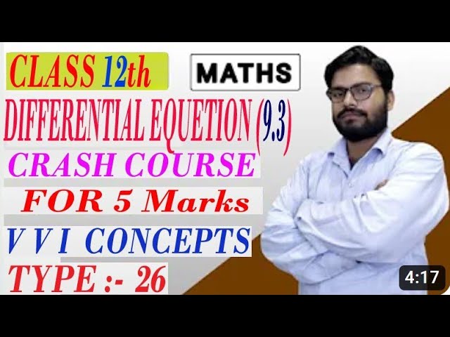 Math 12th Ncert 9.3 #viralvideo #12thmath#integration