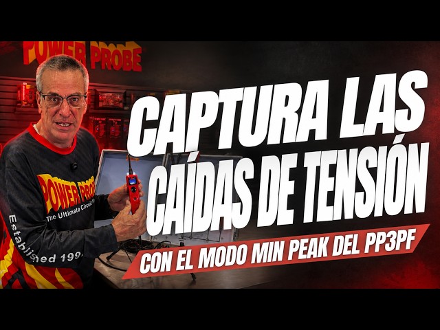 ¿Una anomalía de tensión oculta? El modo Min Peak puede capturarla