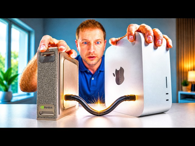 I Plugged a DGX Spark and Mac Together... and Didn’t Expect This