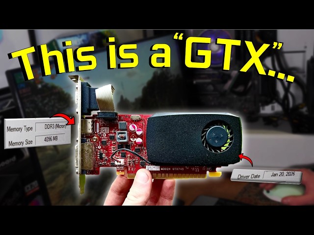 NVIDIA's Worst "GTX" Graphics Card!