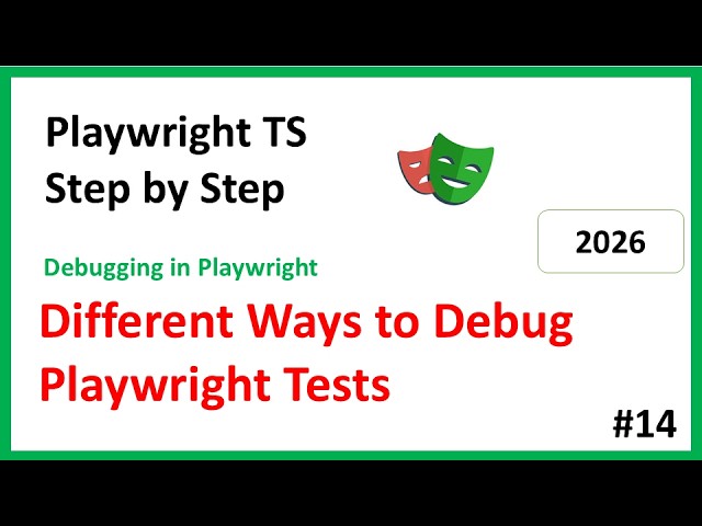 How to Debug Playwright Tests | CMD & VS Code | Trace viewer