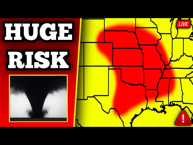 🔴 BREAKING Major Tornado Outbreak Coverage - Strong Tornadoes Likely With Live Storm Chasers
