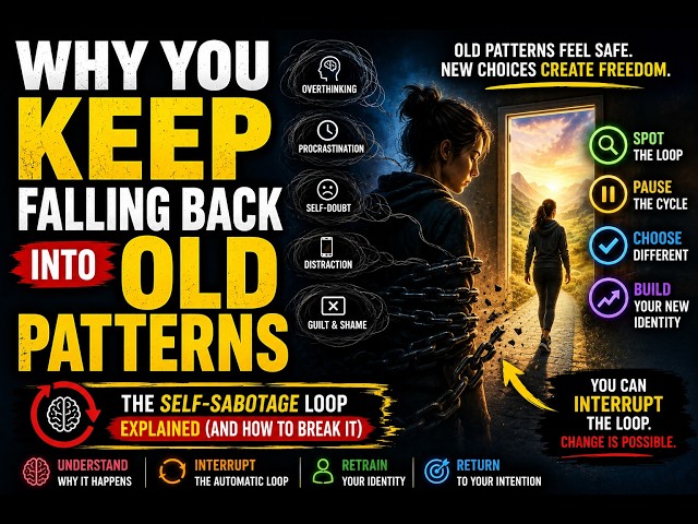 Why You Keep Falling Back Into Old Patterns — The Self-Sabotage Loop Explained