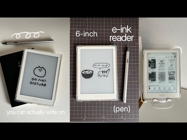 small e-ink reader you can write on (BOOX GO 6 Review)