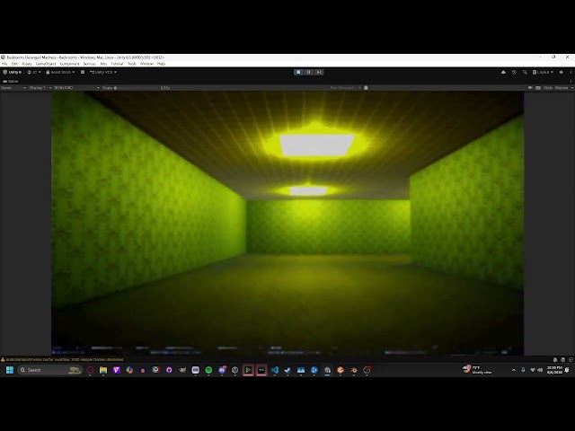 Backrooms: Deranged Madness Short Devlog 1: A Walk In The Backrooms