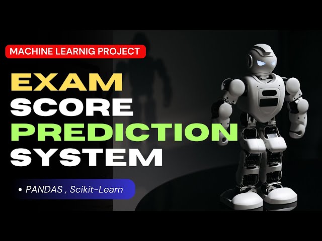 Exam Score Prediction System using Machine Learning | Python, Pandas, Scikit-Learn  Project Overview