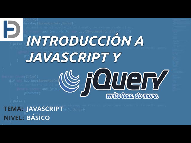 Introduccion a JavaScript y jQuery