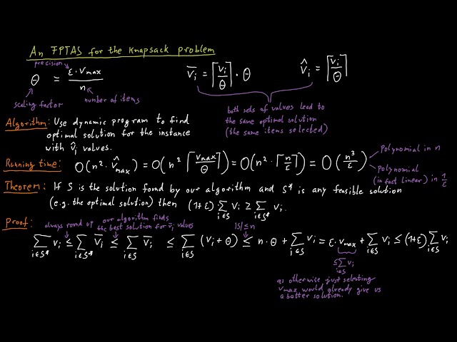 An FPTAS for the Knapsack Problem