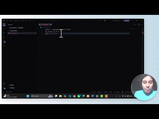 Tema: Como usar For-While en Python 