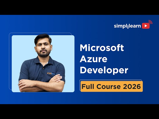 Azure DevOps Engineer Full Course 2026 [FREE] | Azure DevOps Tutorial For Beginners | Simplilearn