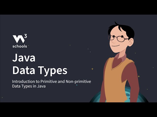 Java - Data Types - W3Schools.com