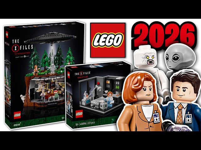 LEGO The X-Files IDEAS Sets OFFICIALLY Revealed 
