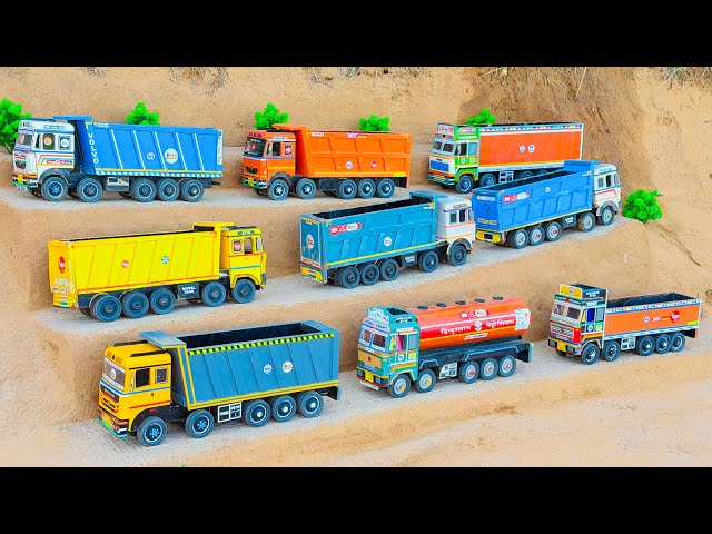 jcb tractor video | Tata tipper truck 2518 parking video | jcb cartoon | gadi wala 