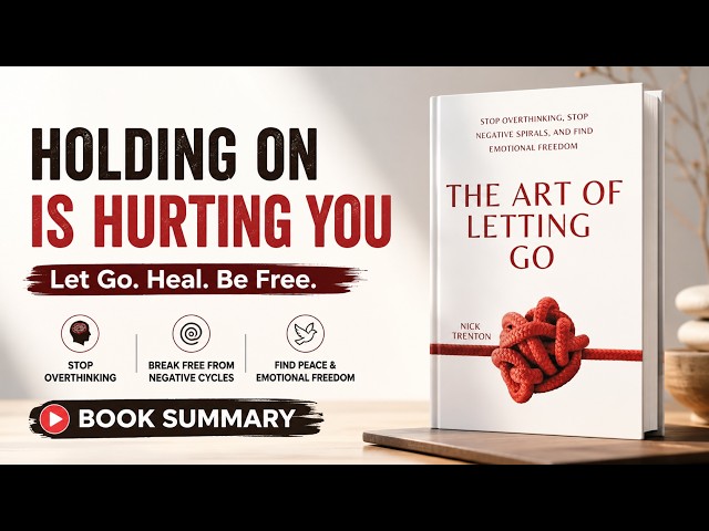 Holding on hurt your - The Art of Letting Go by Nick Trenton | Book Summary