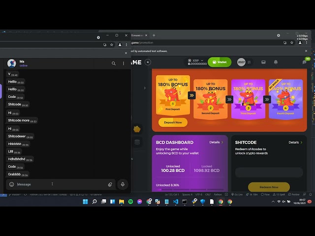BCH GAME Claim Code 2021