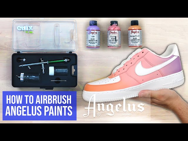 Best Airbrush Paint for Shoes: How to Airbrush Sneakers (Custom Shoe Tutorial)