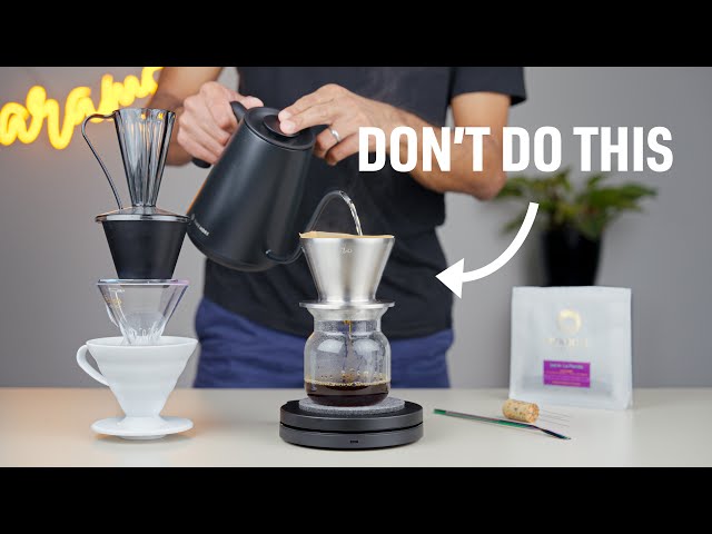 5 MUST-TRY TIPS To Perfect Your POUR OVER COFFEE Game!