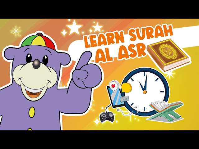 Learn Suratul Asr with Zaky! 🎓 Quran for Kids