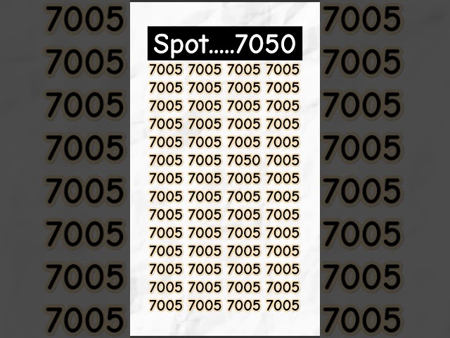 Mind blowing game for 7050 In 5 Second #maths #fypp #youtubeshort #youtubeshorts #challenge #7050
