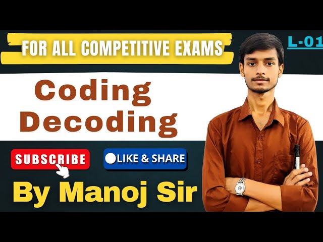 Coding Decoding Reasoning Tricks || Basic Math For Beginner For Competitive Exams #competitiveexams