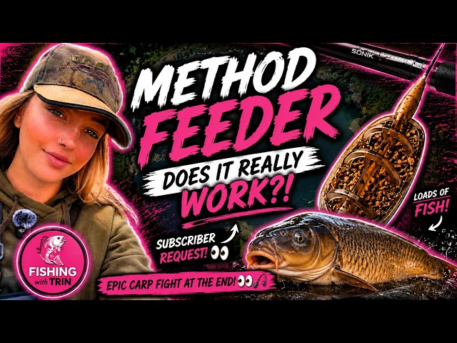 You Asked For It… METHOD FEEDER FISHING! 🎣
