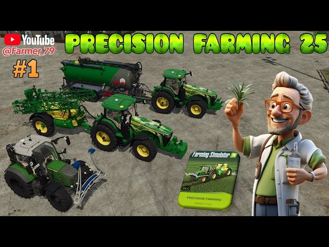 📡# Precision Farming 25〰️CAP.1 Tipos de Suelo,PH y Nitrogeno📡 #fs25 #precisionfarming