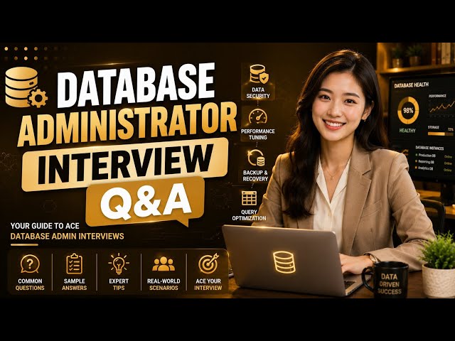 Database Administrator Interview Q&A | Test Your SQL, Backup, Security & Performance Skills | Uplatz