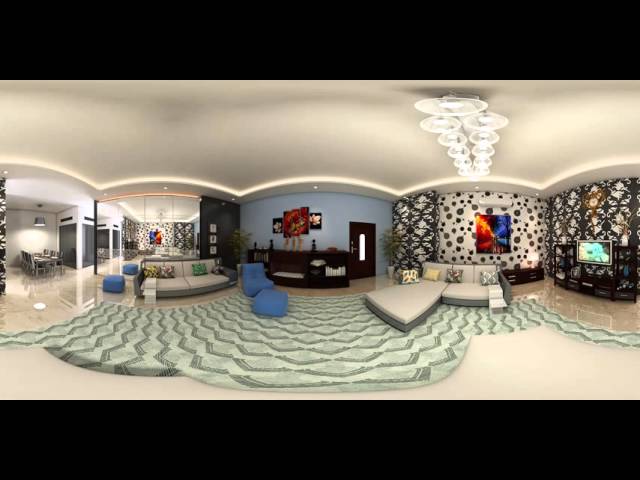 360 degree Interior Room Virtual Reality 3D - www.kemsstudio.com