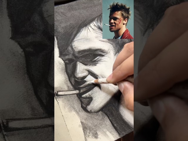 Charcoal feels like butter #thebhimsenart #art #artist #charcoaldrawing #portrait #pencildrawing