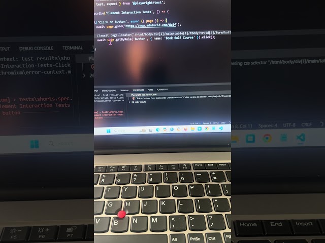 Playwright Locator Trick 🚀 Stop Using Bad XPath! #shorts