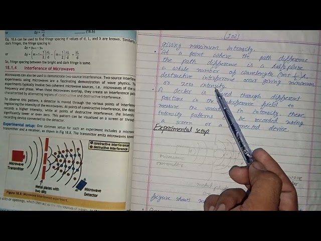 Interference of microwave|physics 12 class|#federalboard