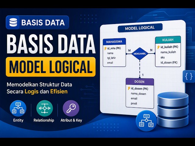 🔴Bedah Data #06 | Basis Data Model Logical