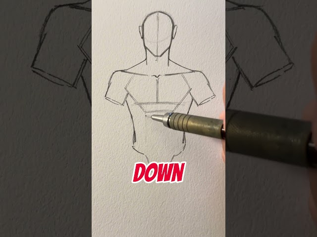 How you suppose to draw body muscle || Jmarron