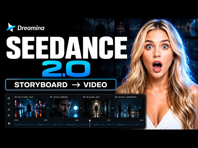 Dreamina Seedance 2.0 Tutorial: Storyboard to Video in Minutes (2026)  #seedance2