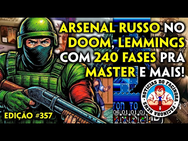 Russian weapons and Insomeria for Doom, SMS Lemmings with 240 levels and more - Facínora's News 357