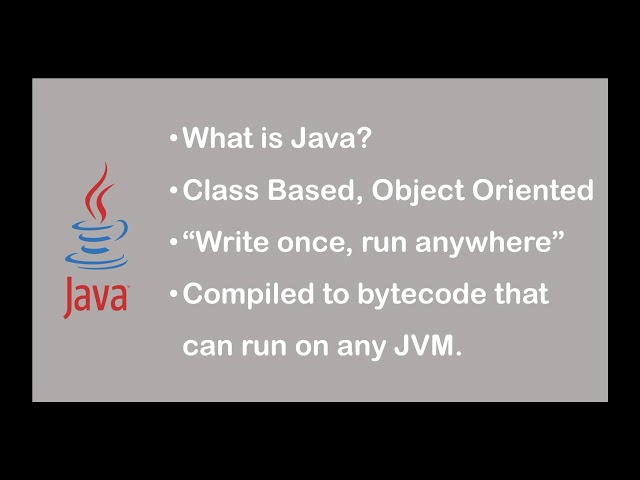Java Tutorial for Beginners - Introduction